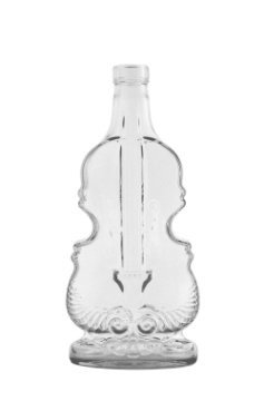 Kovovýroba Jeníkov Steklena steklenica 500ml VIOLINO prozorna z zamaškom
