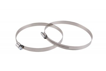 Levior Cevna objemka vijačena ¤120-140mm iz nerjavečega jekla 12mm 2 kosa