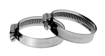 Cevna objemka vijak ¤32-50mm iz nerjavečega jekla 12mm 2pcs