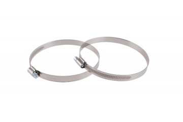 Levior Cevna objemka vijačena ¤100-120mm iz nerjavečega jekla 12mm 2pcs