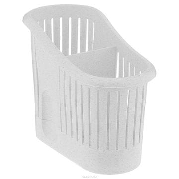 Basic Odcejalnik za jedilni pribor PH 2-delni granit bela