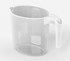 Sterk Plastični vrč 1L brez pokrova, merilni
