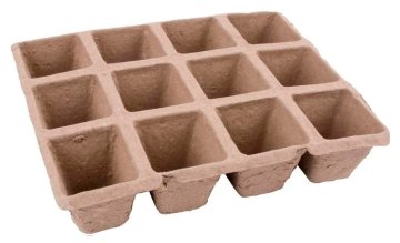 Papirnati sadilnik HERRISON Pakiranje 12 celic. 4 kosi