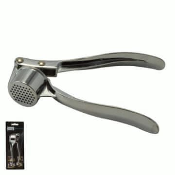 Perfect Home Aluminijasta stiskalnica za česen s čistilom PERFECT