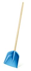 Prosperplast Plastična lopata za otroke z lesenim ročajem 74cm modra