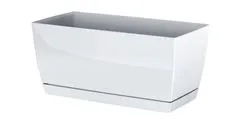 Prosperplast Prtljažnik 39cm COUBI CASE P s skledo bele barve