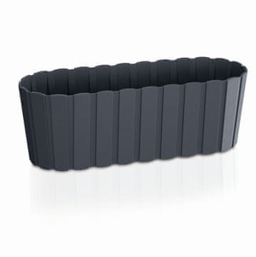 Prosperplast Prsni koš 38,3cm BOARDEE CASE antracit