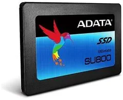 A-Data SU800 SSD 512 GB SATA III 2,5" 3D NAND TLC (branje/pisanje: 560/520 MB/s)