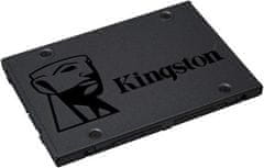 Kingston SSD 240 GB A400 SATA III 2,5" TLC 7 mm (branje/pisanje: 500/350 MB/s)