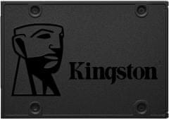 Kingston SSD 240 GB A400 SATA III 2,5" TLC 7 mm (branje/pisanje: 500/350 MB/s)