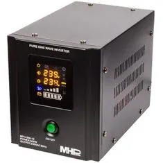 MHpower rezervno napajanje MPU-500-12, UPS, 500W, čisti sinus, 12V