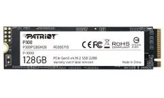 Patriot P300 128 GB SSD / Notranji / M.2 PCIe Gen3 x4 NVMe 1.3 / 2280