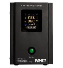 MHpower rezervno napajanje MPU-800-12, UPS, 800W, čisti sinus, 12V