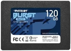 Patriot BURST ELITE 120 GB SSD / Notranji / 2,5" / SATA 6 Gb/s /