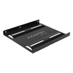 AXAGON RHD-125B, kovinski okvir za 1x 2,5" HDD/SSD v 3,5" položaju, črn