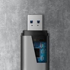 AXAGON Bralnik pomnilniških kartic CRE-SAC, USB-C, SD