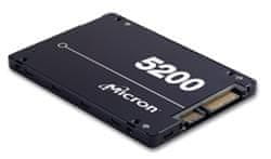 Micron 5300 PRO 480 GB Ent. SED/TCG/OPAL2.0 SSD SATA 6G, R/W: 540 / 410 MB/s, naključno branje/pisanje IOPS 85K/36K, 1,5DWPD