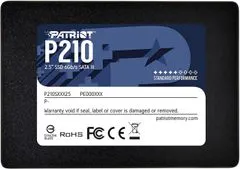 Patriot P210/1TB/SSD/2,5"/SATA/3R