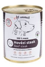 All Animals Vse živali DOG goveji zrezek 800g
