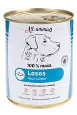 All Animals Vse živali DOG losos, mleti 800g
