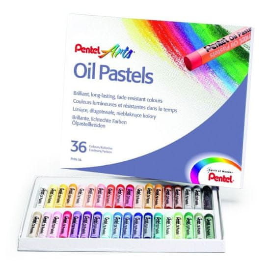 Pentel Umetniški oljni pasteli 16 kosov