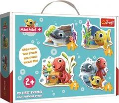 Trefl Baby puzzle Fish MiniMini 4v1 (3,4,5,6 kosov)
