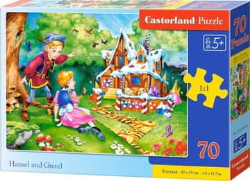 Castorland Sestavljanka Hansel in Gretel 70 kosov
