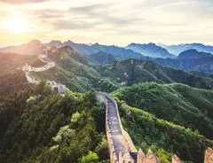 Ravensburger Puzzle Kitajski zid ob sončnem zahodu 2000 kosov