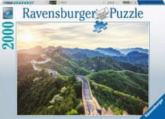 Ravensburger Puzzle Kitajski zid ob sončnem zahodu 2000 kosov