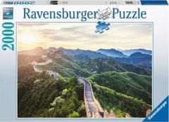 Ravensburger Puzzle Kitajski zid ob sončnem zahodu 2000 kosov