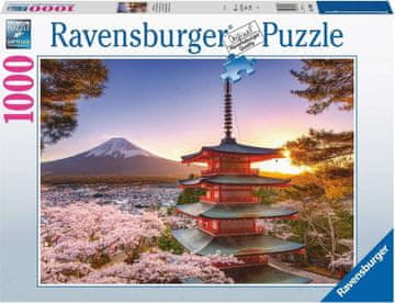 Ravensburger Puzzle Češnjevi cvetovi na Japonskem 1000 kosov