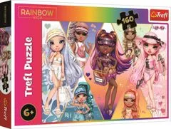Trefl Puzzle Rainbow High: Veseli prijatelji 160 kosov