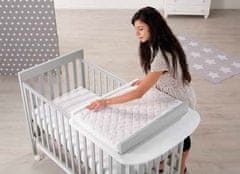 AZZURA design posteljica HOMI Baby Space bela, vse v kompletu 