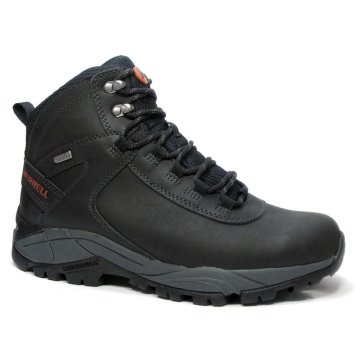 Merrell Čevlji treking čevlji črna Vego Mid Leather Waterproof