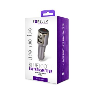 Forever FM-oddajnik Bluetooth TR-340