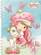 Strawberry Shortcake - zvezek A6 z obročkastim vezalnikom