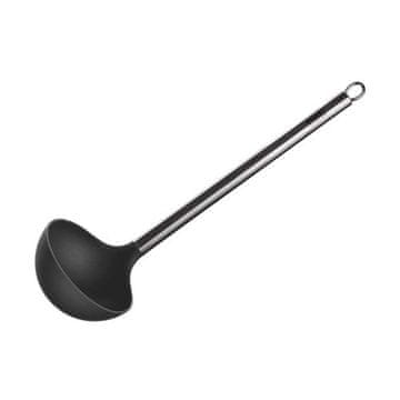 Banquet Nabiralnik iz najlona/nerez jekla ¤8,5cm 100ml AKCENT Črna