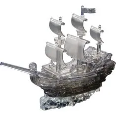 HCM Kinzel 3D kristalna sestavljanka Piratska ladja 101 kos