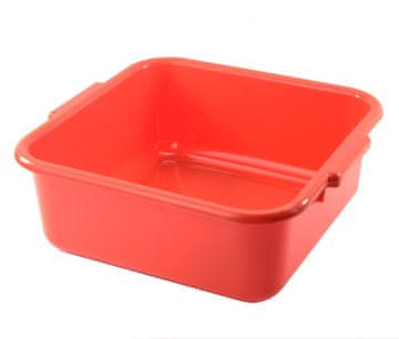 Kovovýroba Jeníkov Plastični umivalnik 36x36cm čebelarstvo rdeča CZ
