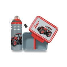 Zdravá lahev Zdrava steklenička 0,7 l in komplet zdravih prigrizkov Zetor