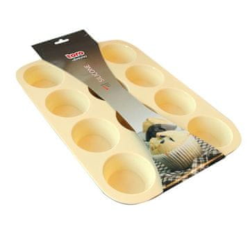 Toro SILIKONSKI PEKAČ ZA MAFINE 12 KOSOV, SMETANA