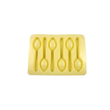 Toro Silikonski kalup za led/čokolado, žlico, kremo
