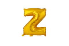 Toro BALON ČRKA &quot;Z&quot;, VELIKOST: PRIBLIŽNO 30 CM, ZLATA MAT BARVA