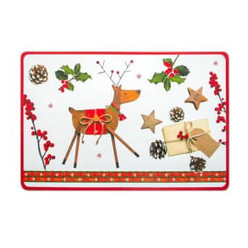 Toro BOŽIČNI SEVERNI JELEN PLASTIČNA PODLOGA, 28,5X44CM