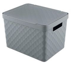 Diamond ŠKATLA ZA SHRANJEVANJE 36X27X23CM, PLASTIČNI DIAMANT
