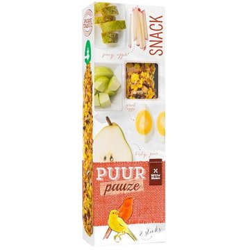 PUUR break bird - palica kanarček, jabolko + hruška 60 g