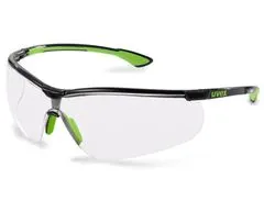 Uvex Sportstyle očala, PC prozorna/2C-1,2; odličnost / lahka / športna oblika / barva črna, limetina