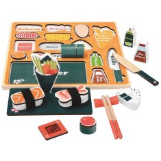 Bino 3D lesene sestavljanke Sushi bar