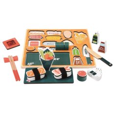 Bino 3D lesene sestavljanke Sushi bar