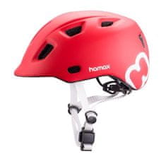 Hamax Cyclohelma Thundercap Red/Silver 52-56